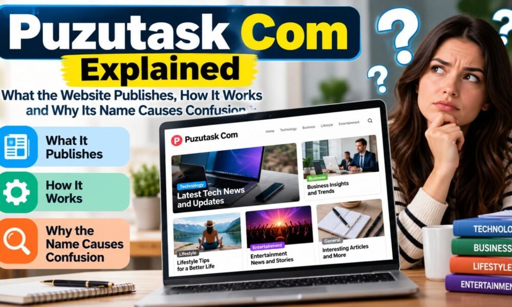 What Is Puzutask Com? Website Features, Content and Purpose