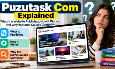 What Is Puzutask Com? Website Features, Content and Purpose