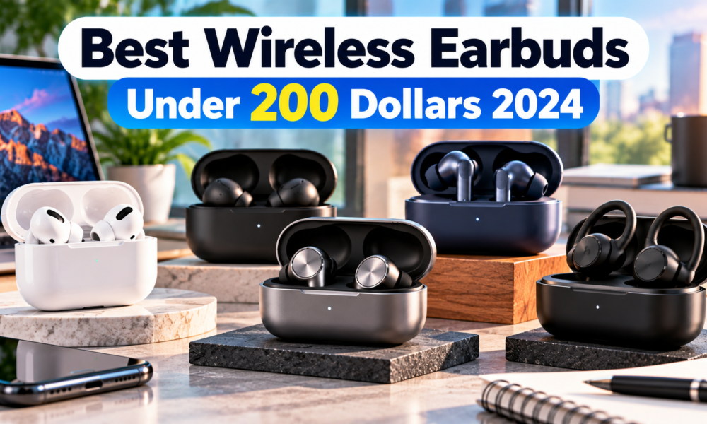 Best Wireless Earbuds Under 200 Dollars 2024: Top Five Picks